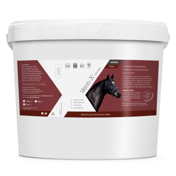 Verm X Häst Pellets 4 kg (16 hästar)
